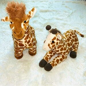 Giraffes Stuffed Animals Wild Republic brown and tan jungle animals toy